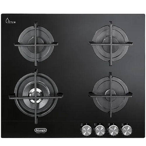 כיריים גז 60 ס"מ 4 להבות דגם DELONGHI DGH4160GN