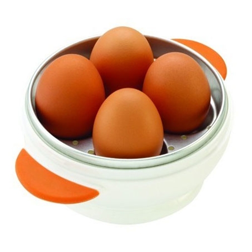 מתקן דמוי ביצה , להכנת 4 ביצים קשות