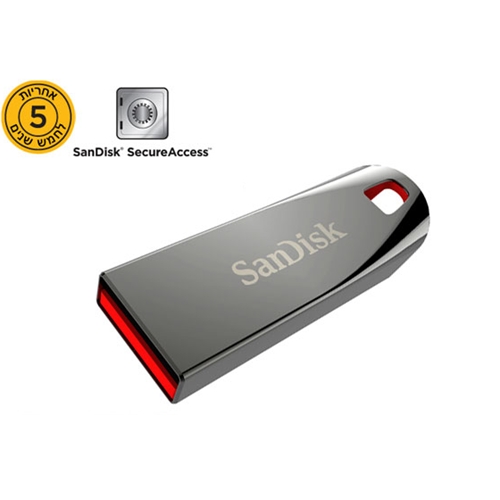 זיכרון נייד SanDisk USB Cruzer בנפח 32GB