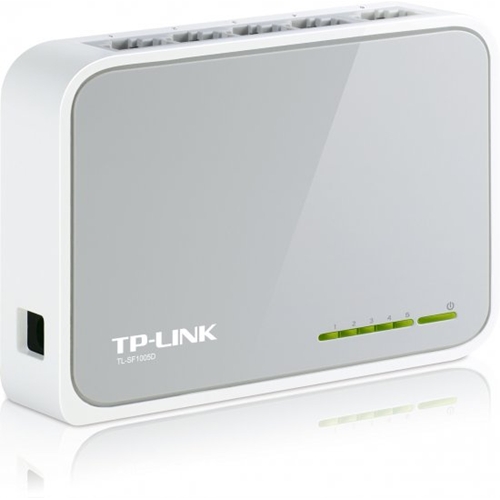 מתג מבית TP-Link בעל 5 יציאות במהירות 10/100Mbps