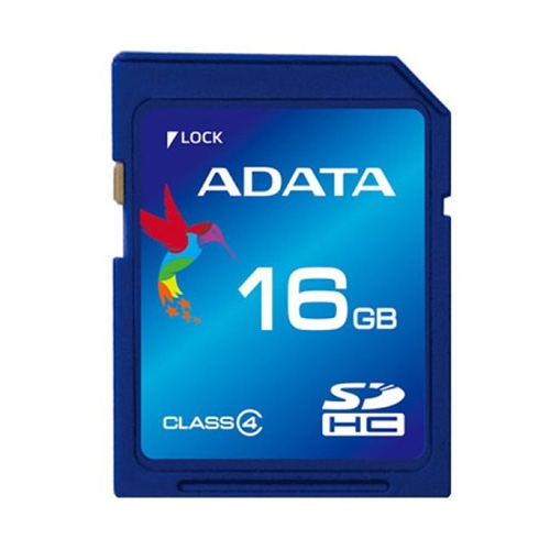 כרטיס זיכרון מסדרת SDHC בנפח 16GB מבית ADATA