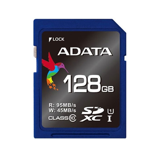 כרטיס זיכרון מסדרת SDXC בנפח 128GB מבית ADATA