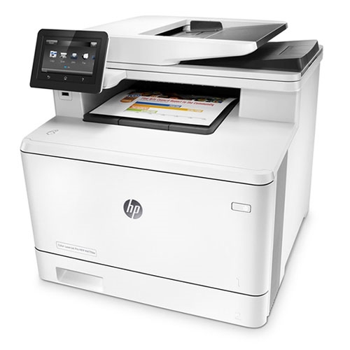 מדפסת צבעונית משולבת HP LaserJet Pro MFP M477fnw