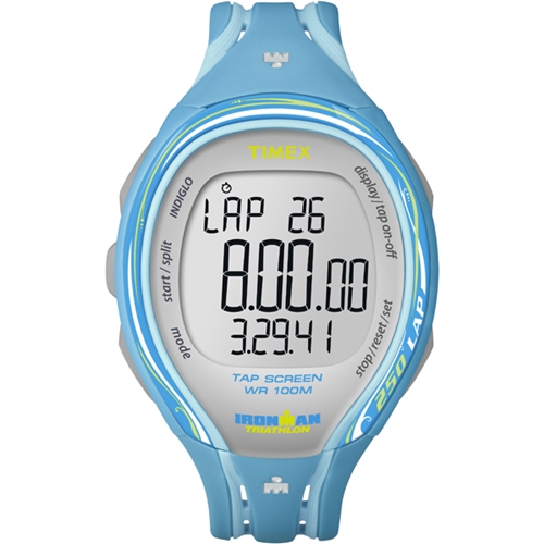 שעון ספורט TIMEX עם מסך מגע -5 LAP עמיד במים