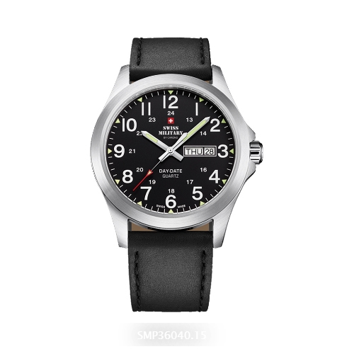 שעון יד לגבר SMP3604015 SWISS MILITARY מנגנון DAY-DATE