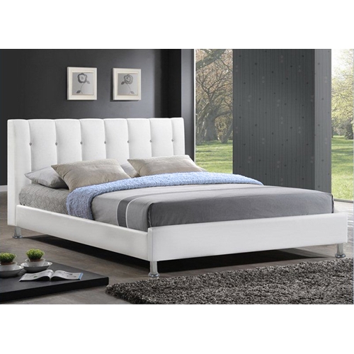 מיטה זוגית דגם BYANCA מעור אמיתי מבית GAROX