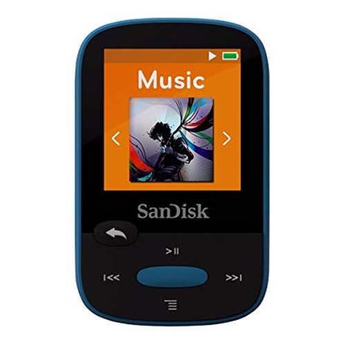 נגן ‏SanDisk Clip Sport MP3 בנפח 8GB כחול
