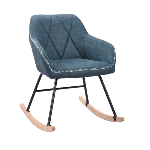 כורסא מעוצבת עם רגלי נדנדה דגם יניב HOME DECOR