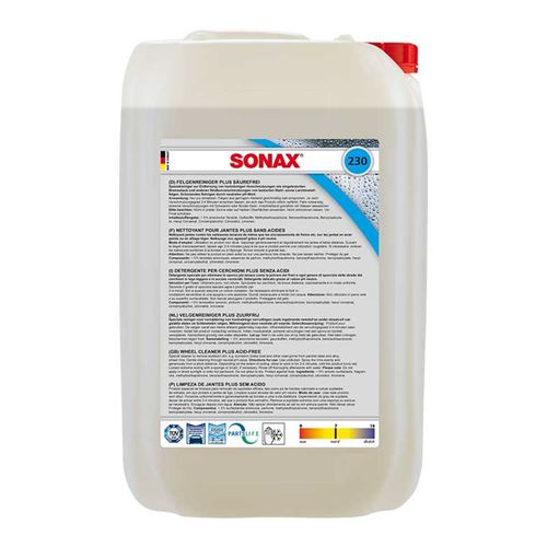 מנקה ומחדש ג'אנטים גלון SONAX PLUS acid free