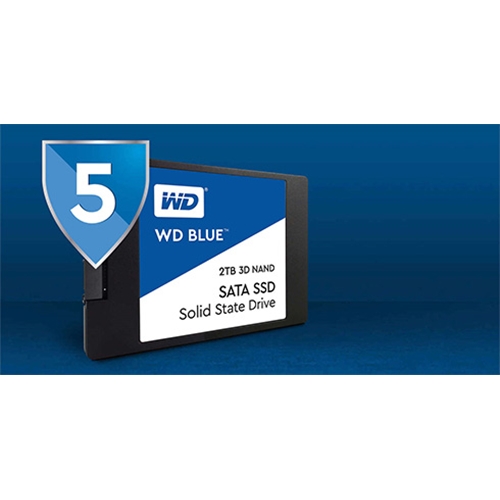 כונן פנימי 3D NAND SATA SSD מסדרת ™2TB WD Blue