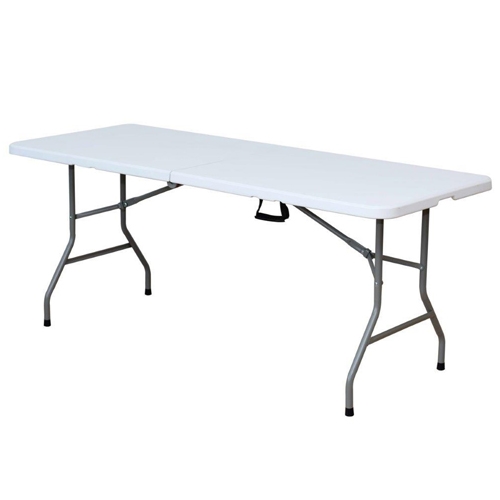 שולחן מתקפל איכותי מפלסטיק קשיח 1.8 מטר