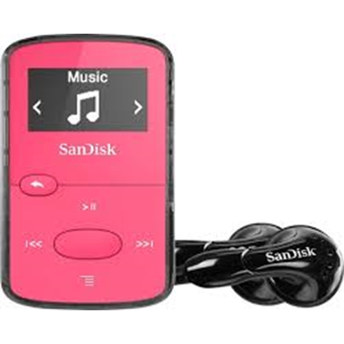 נגן MP3 ‏‏SanDisk Clip Jam בנפח 8GB וורוד