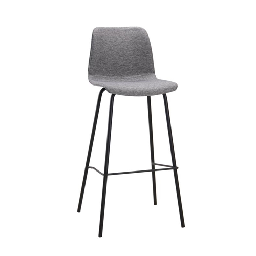 כיסא בר מרופד מעוצב TUDO DESIGN דגם KARI
