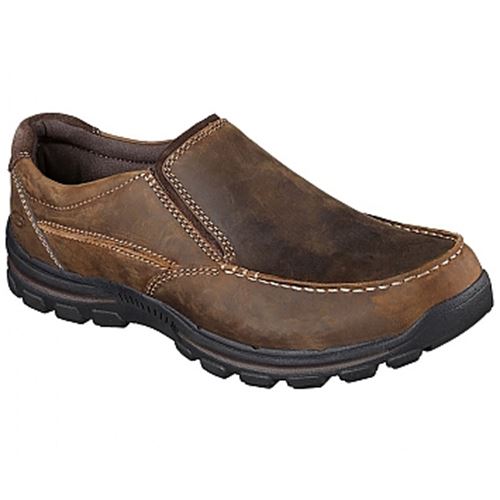 נעלי נוחות עור גברים Skechers סקצרס דגם BRAVER - RAYLAND