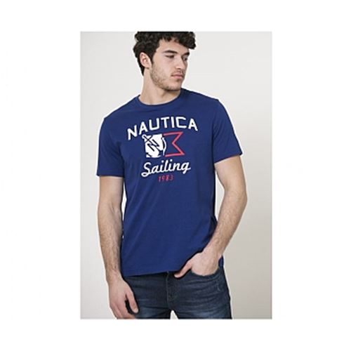 חולצת טי שירט לגברים  Nautica נאוטיקה