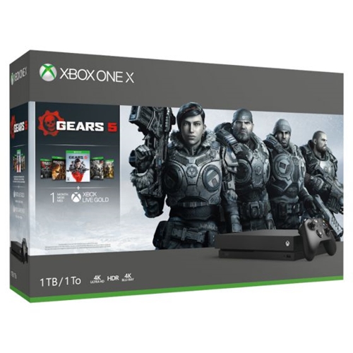 קונסולת Xbox One X 1TB כולל משחקים Gears Of War