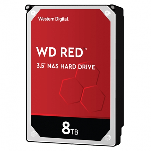 כונן פנימי Western Digital WD80EFAX 3.5" 8TB Red