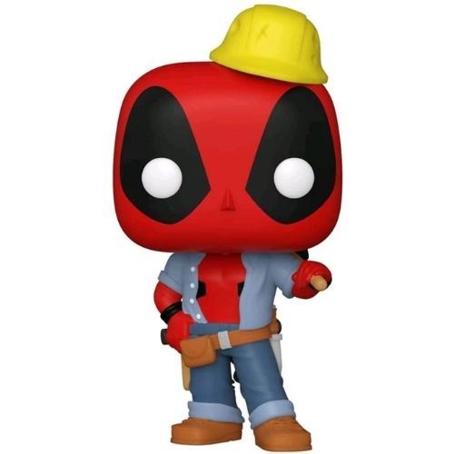 בובת פופ: Marvel: Deadpool 30th- Construction Worker Dead...