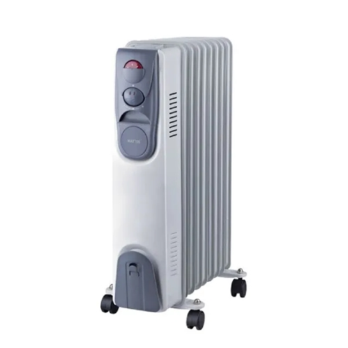 רדיאטור 9 צלעות MATRIX MX-9F-2000W-WH לבן